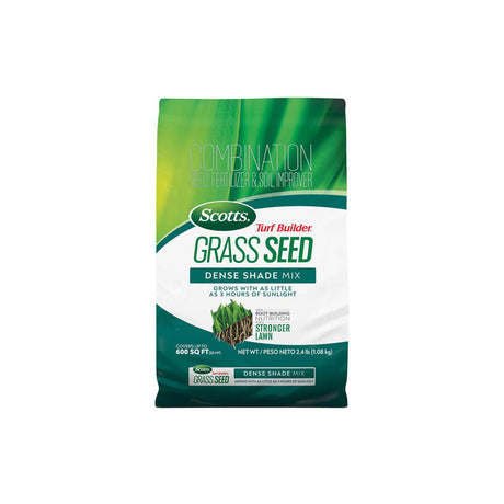 Scotts turf builder grass seed dense shade mix 2.4lb bag