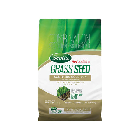 Scotts turf builder grass seed southern gold mix mix 2.4lb bag