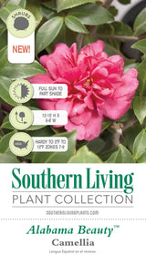Alabama Beauty Camellia Tag Front