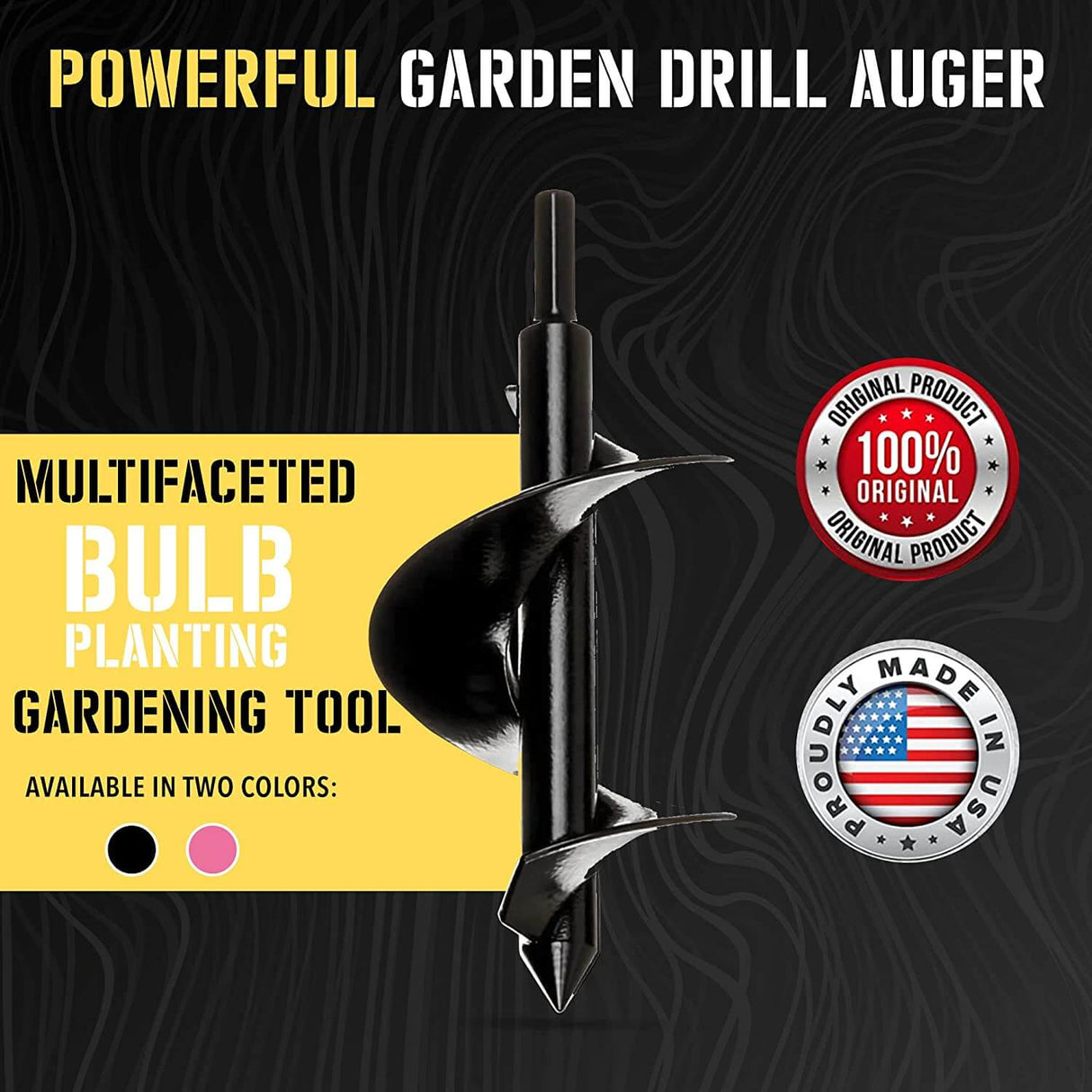 garden drill auger sales ad power planter