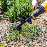 garden auger drill attachment for bulbs