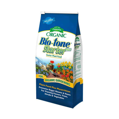 4lb bag of espoma bio tone starter plus organic fertilizer